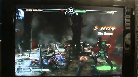 Mortal Kombat 9: Klassic Reptile Fight + Secret Fight Glitch