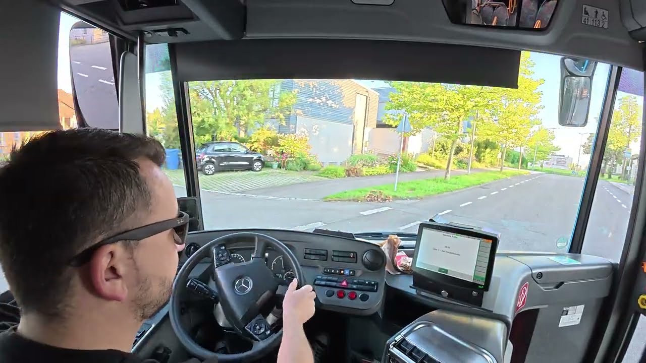 POV Linie 1 - Mit dem Gelenkbus in den Tag - Mercedes Benz Citaro 18M