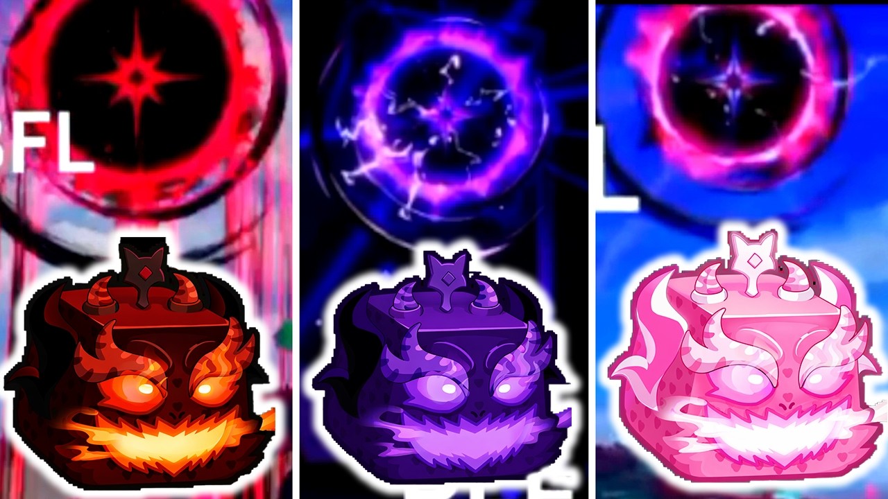 Three different shiny dragons have been leaked! Check out the move