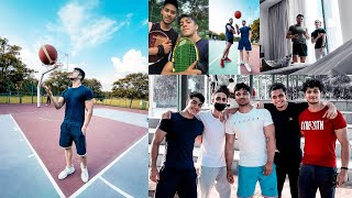 A FUN SUNDAY! Basketball & Tennis 1v1, Hotel Gym Back Workout | Delhi Ep.08