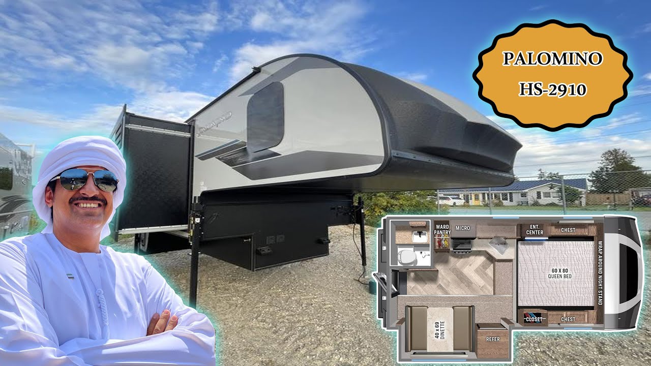 كرفان كامبر بطول 19قدم مع توسعة PALOMINO HS-2910  للتواصل 00971557222333