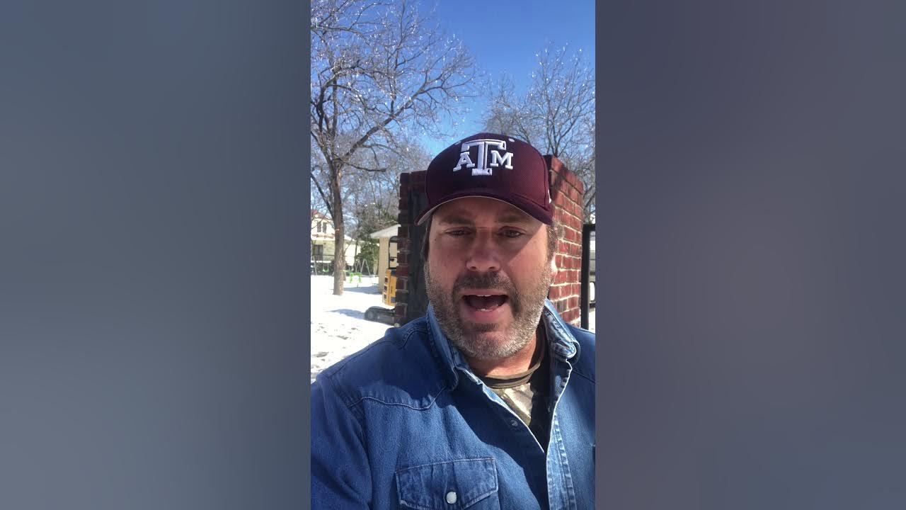 Turning water back on after freezing temperatures. YouTube