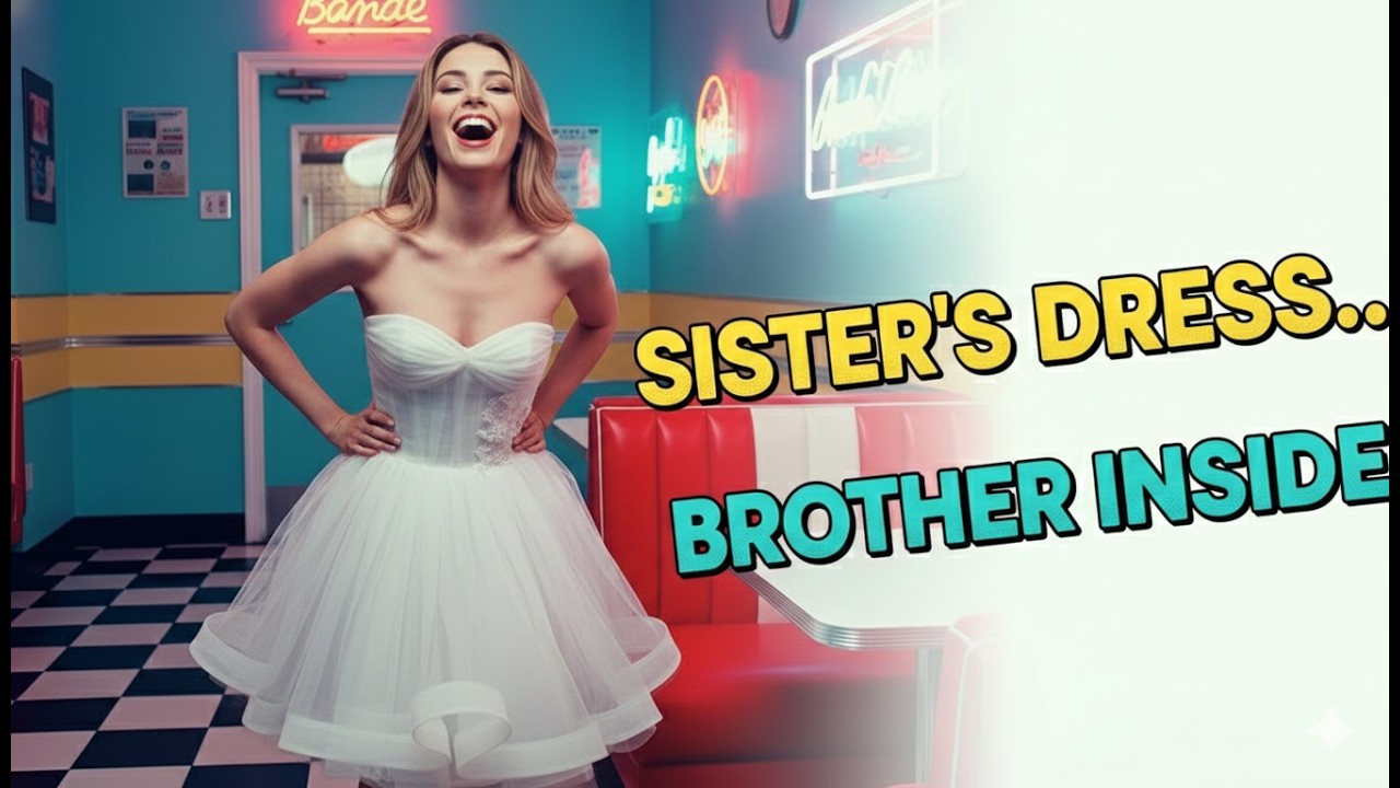 Brother Caught in Sister’s Dress 👗🎀   Crossdressing Stories