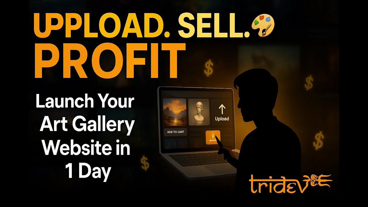 I Built a $10k/Month Art Gallery Platform Using Next.js – Full Walkthrough