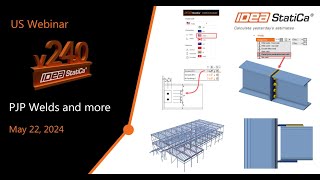 IDEA StatiCa Version 24: PJP Welds and more