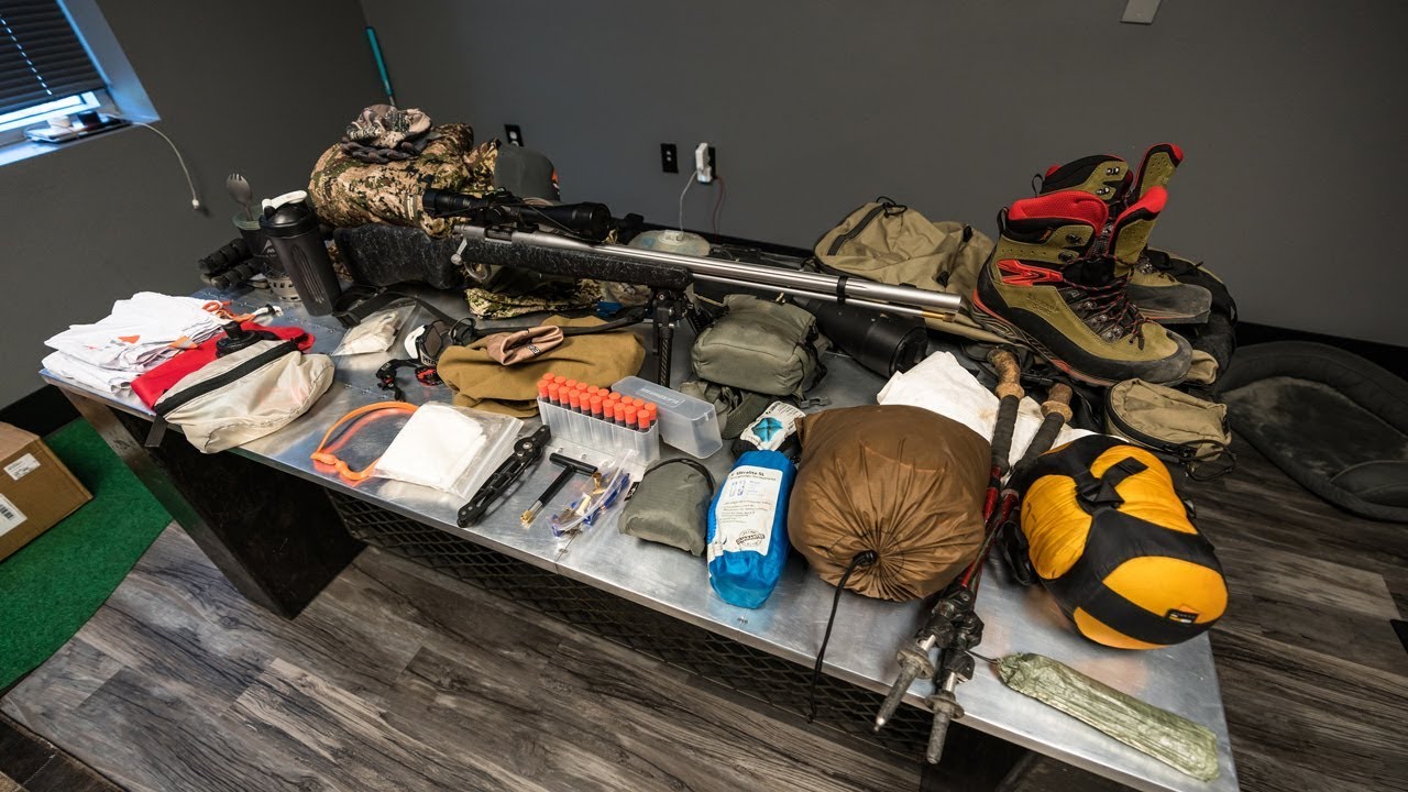 mule deer backpack list