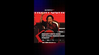 Megawati Minta Kader Pdip Dukung Pemerintahan Prabowo short