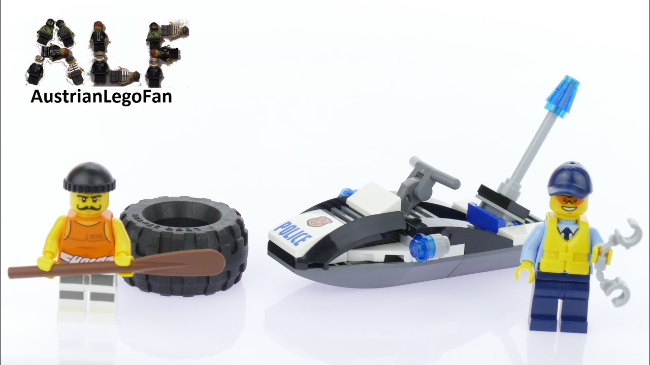 Lego City 60126 Tire Escape - Lego Speed Build Review 