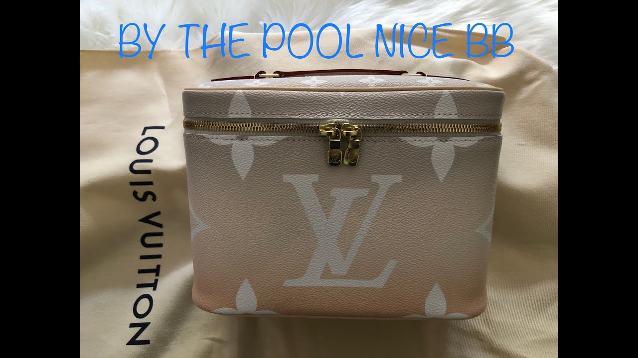 LV By The Pool Nice BB Monogram Vanity Case Brume