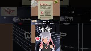 Qubert says hi ♥ #shorts #vtuber #vtuberen #vtuberuprising