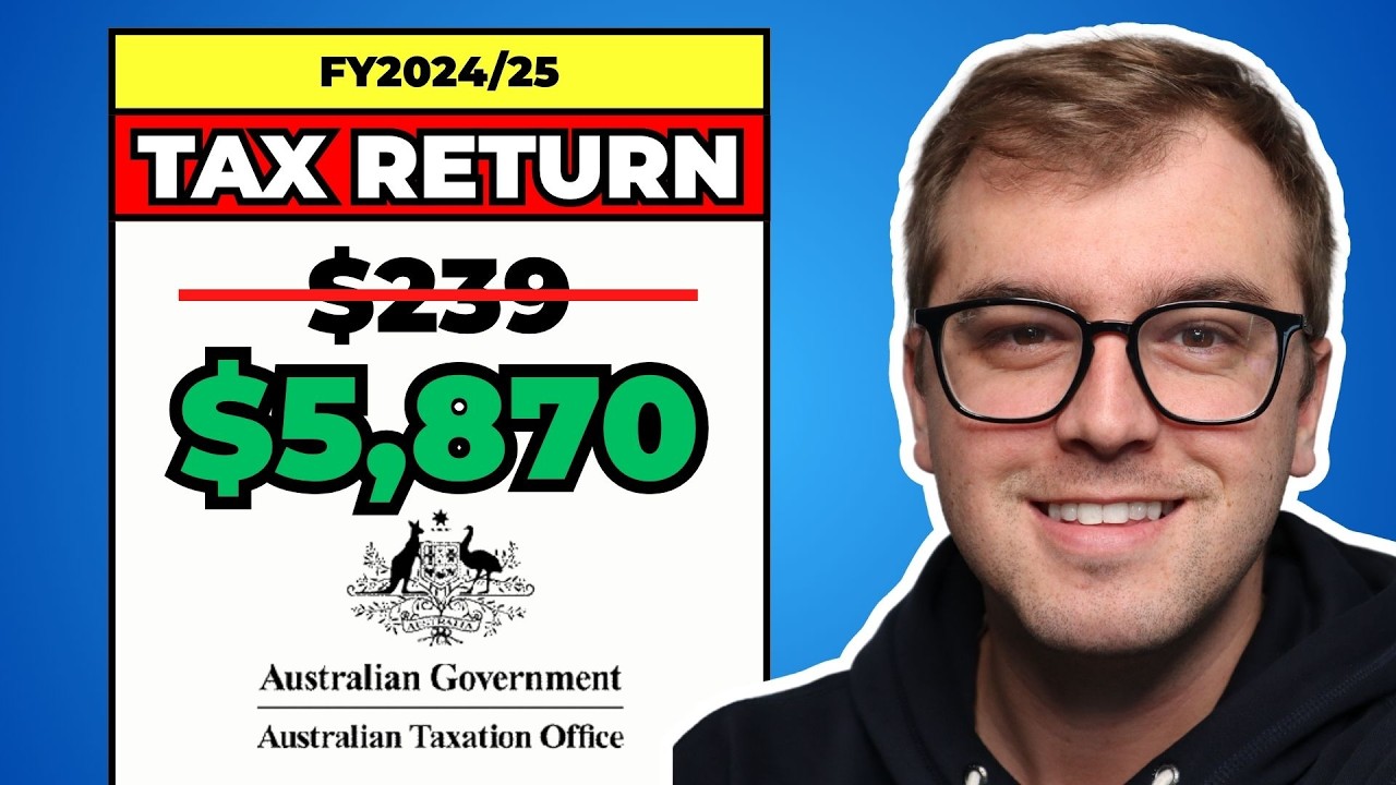 10 Deductions To MAXIMISE Your Australian Tax Return (2025) - YouTube