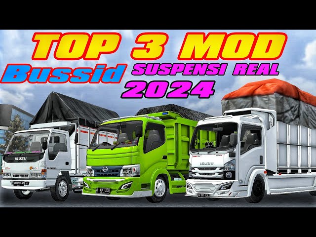 Top 3 Mod Bussid Truck Suspensi Real Terbaru 2024 - Bus Simulator Indonesia class=