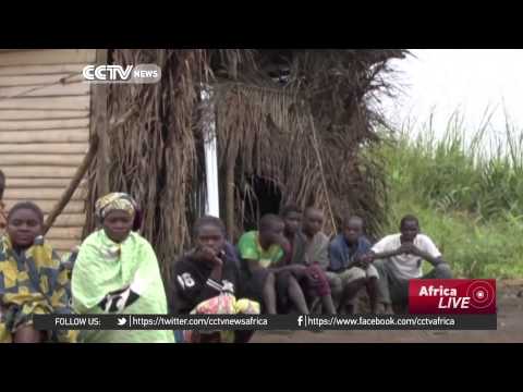 Congo pygmies fight