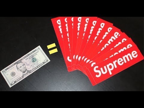 Supreme stickers