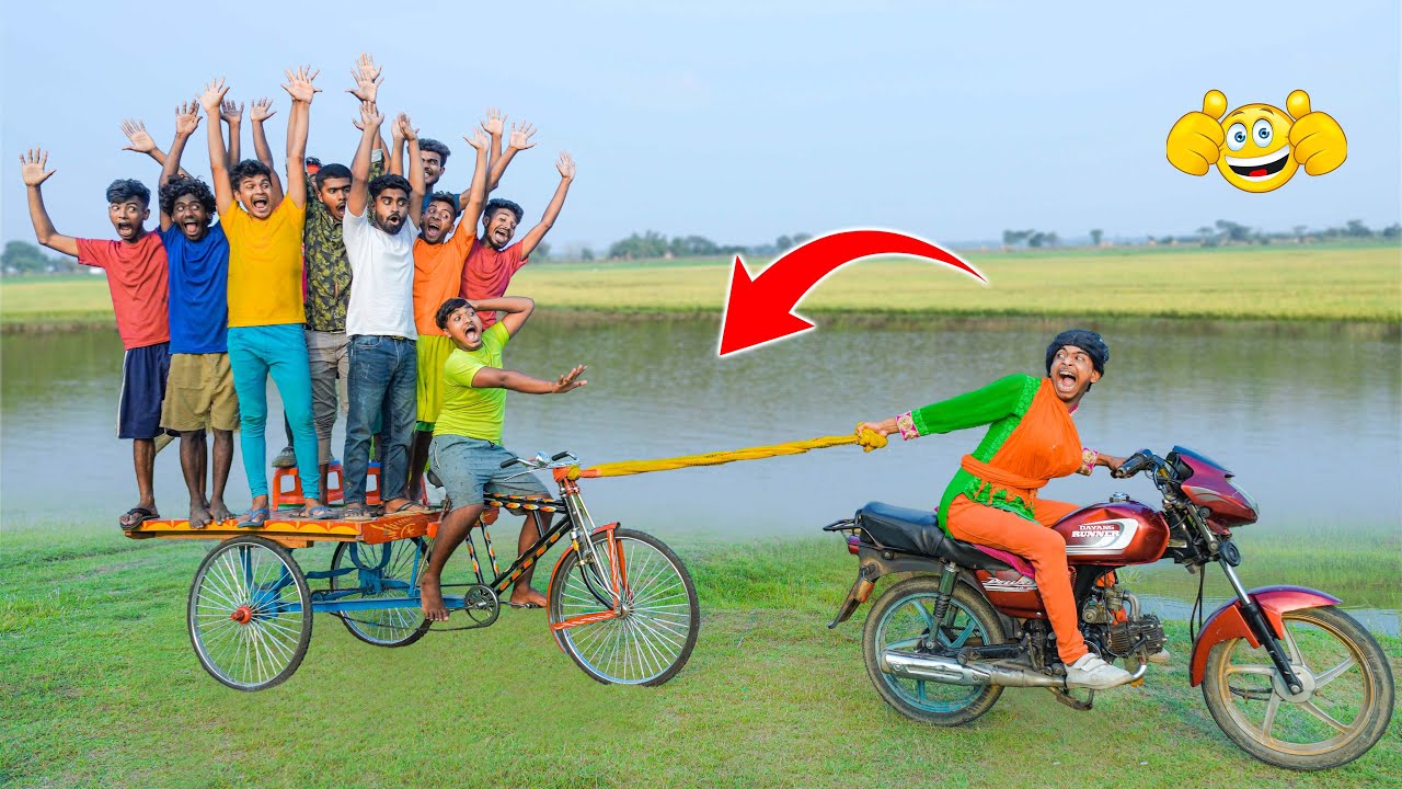 Must Watch New Special Comedy Video 2025 😎Totally Amazing Comedy 2025  Episode 724 By Bidik Fun Tv