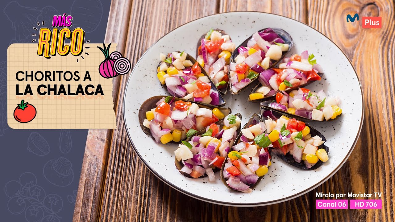 Receta: Choritos a la chalaca | Más Rico