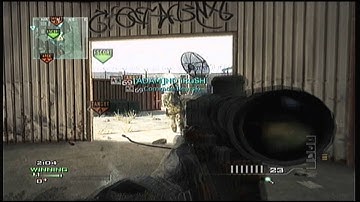 MW3 SnD 11-0 MSR Commenty !