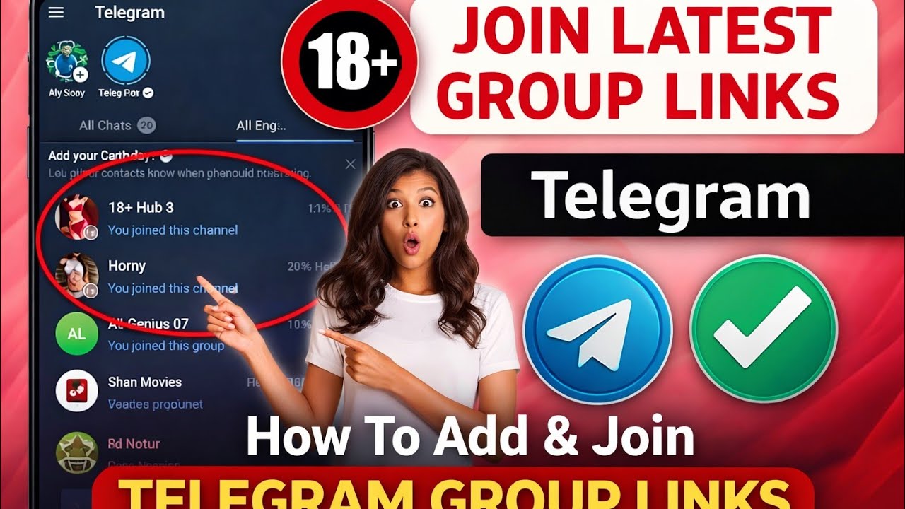 How To Add & Join Telegram Group Links 🔥| Latest Telegram Groups 