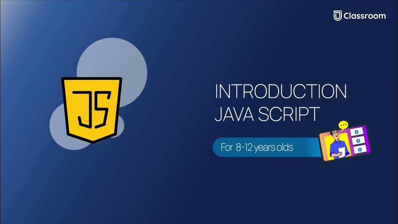 JavaScript for Kids - Introduction - YouTube