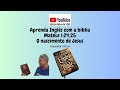 Aprenda Inglês Mateus 1:24 e 25