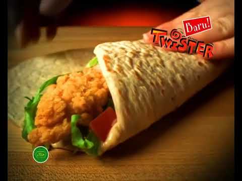 Iklan KFC - Twister (2002) @ Indosar, RCTI, TPI, SCTV, Trans TV, TV7, ANteve, \u0026 Metro TV