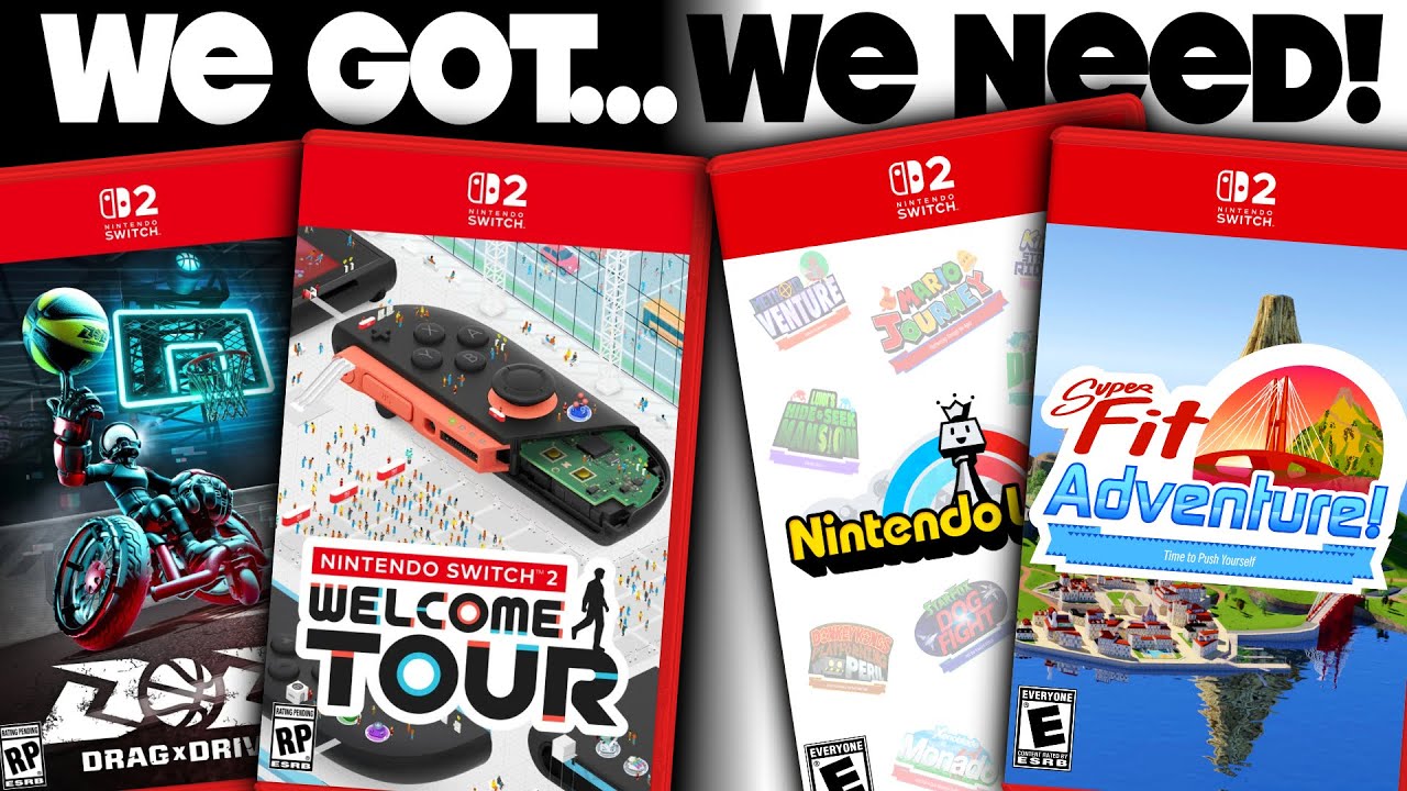 The Switch 2 Launch Games We COULDV'E Got - YouTube