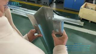 🎥 Hat Purlin Roll Forming Machine for Indian Customer | Roll Forming Line Manufacturer