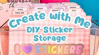 DIY Sticker Storage Part 2 • Icons & Character Stickers ✨️ • July 2025