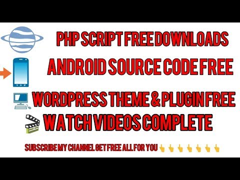 How to get free php script and Android source code with admin