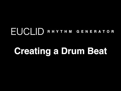 Creating a Drum Beat with Euclid Rhythm Generator