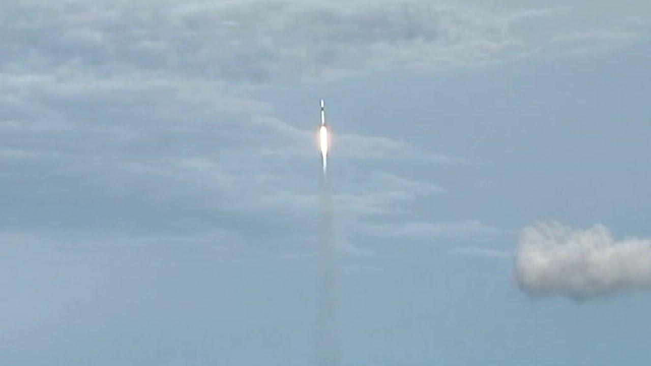 newspaper mockup SpaceX launches Falcon 9 rocket from Cape Canaveral