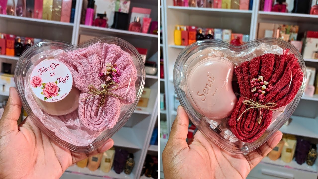 LEMBRANCINHA NO CORAÇÃO DE ACETATO PARA O DIA DAS MÃES!