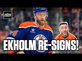 Mattias Ekholm signs 3-year contract extension with Edmonton! w/ Steve Dangle | Instant Analysis