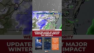 Updated hour-by-hour look at Virginia winter storm (Sunday 5:45 p.m.)
