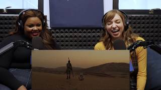 Nicole Byer and Lauren Lapkus watch Star Wars: The Force Awakens Trailer Reaction