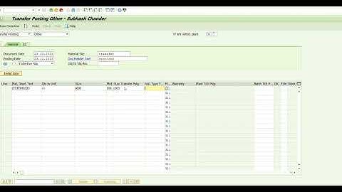 How to Transfer the Material on other store location