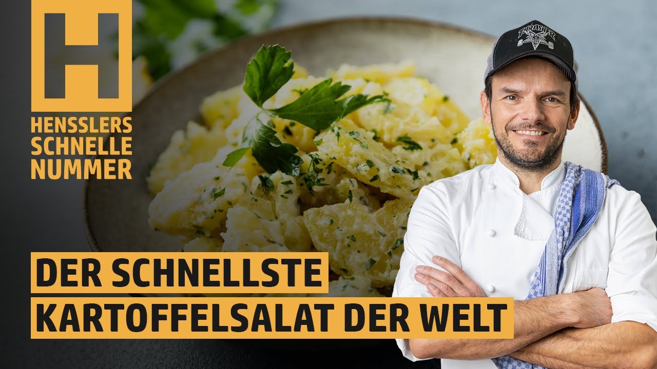 ⁣Schnelles Der schnellste Kartoffelsalat der Welt Rezept von Steffen Henssler