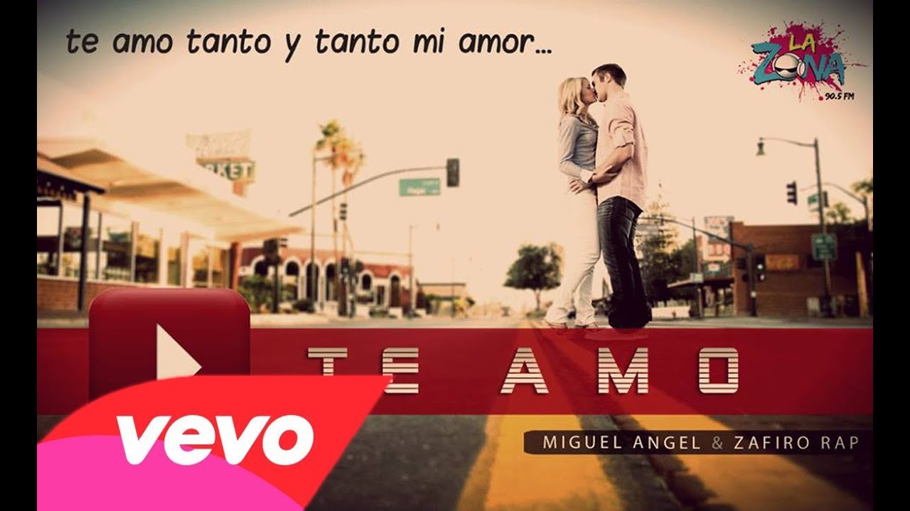 Te Amo Zafiro Rap ft Miguel Angel (Version Balada) 2014 YouTube