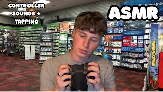 ASMR - Game Store Roleplay (Controller Sounds + Tapping)