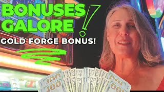 $500 into Megabucks Gold Forge slot machine in Aria Las Vegas #casinogame #slotmachinestrategy