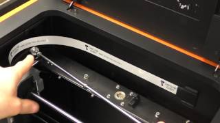 Support / UP Box / Replacing the X-Connecting Rod