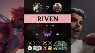 Riven Top vs Jayce - KR Master Patch 14.9