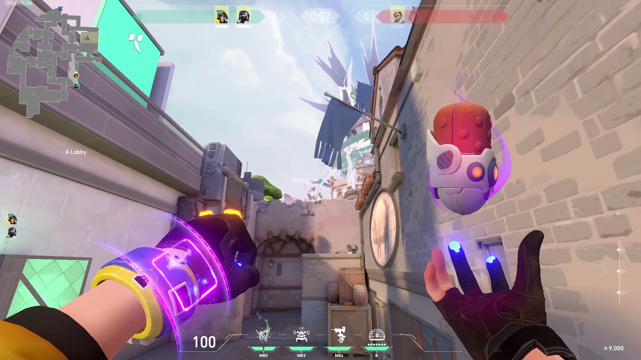 Valorant Killjoy's swarm grenade Ascent A (Second) YouTube