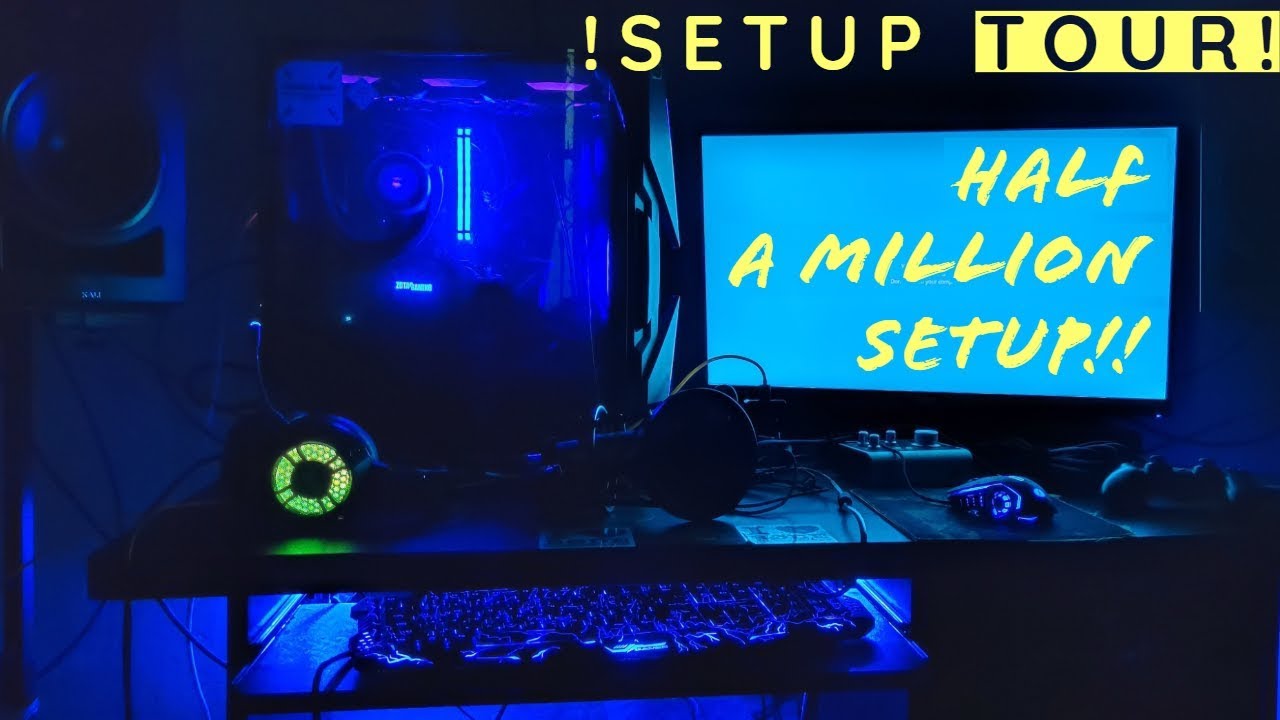 HALF A MILLION SETUP TOUR! INDIAN GAMING FAMILY!
