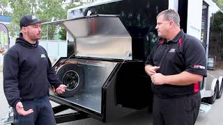 JTR Fabrication Race Trailer