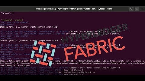 Hyperledger-Fabric Tutorial | Test Network