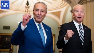 'A Bold Step In The Right Direction': Schumer Applauds Biden's Build Back Better Agenda