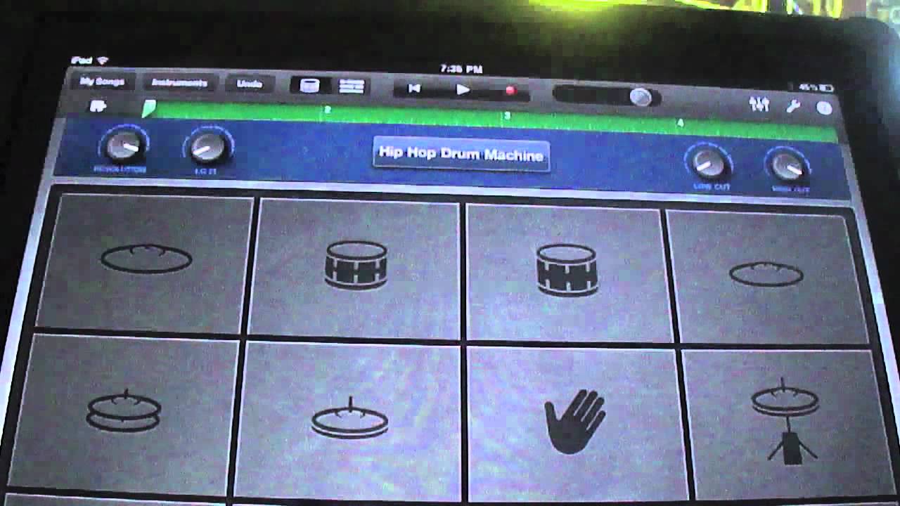 beat machine garageband