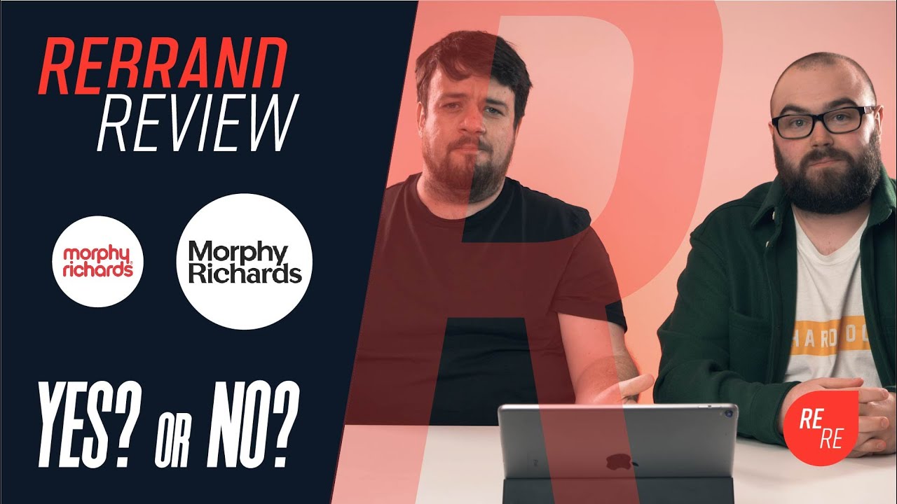 How good is this new look of Morphy Richards? Rebrand Review YouTube