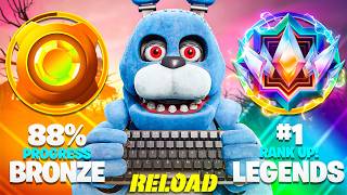 Unranked to UNREAL LEGEND Solo Ranked Reload Speedrun (Fortnitemares) Update
